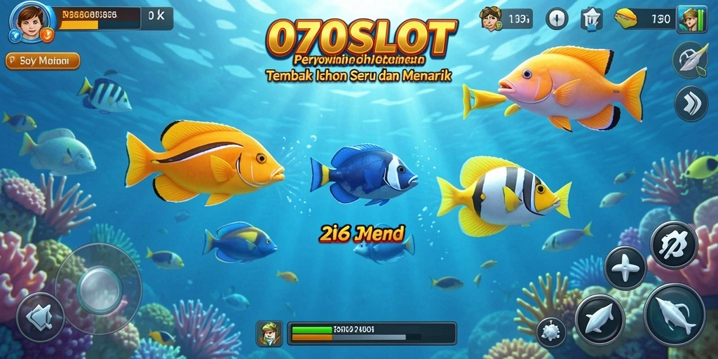 Gameplay Tembak Ikan yang seru dan menarik di 070SLOT.