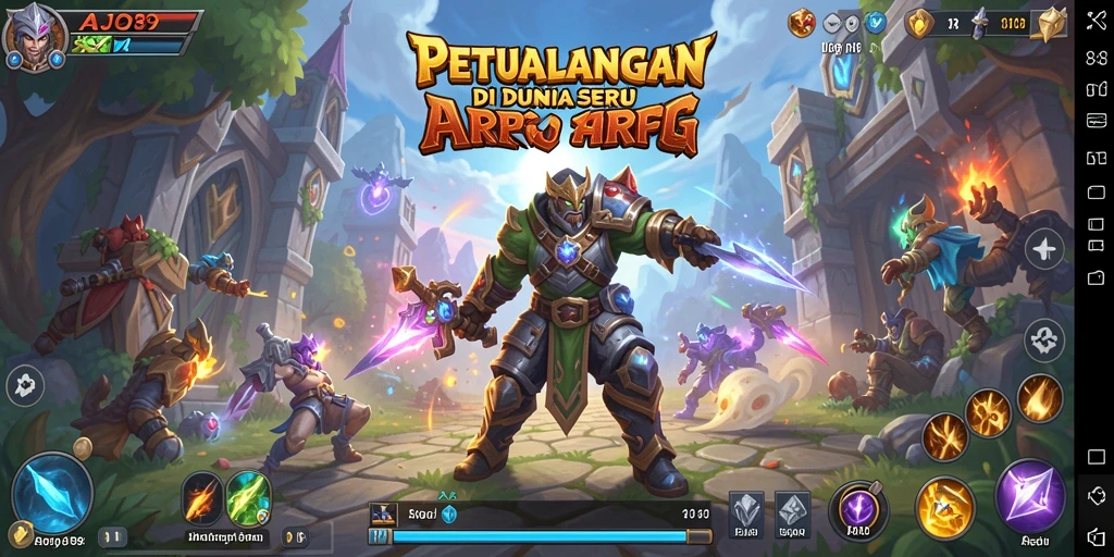 Tampilan gameplay AJO89 dengan aksi menegangkan dan visual menarik.