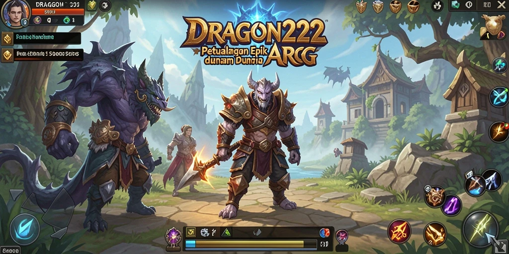Tangkapan layar gameplay <strong>DRAGON222</strong> yang menampilkan aksi pertarungan ARPG yang seru.
