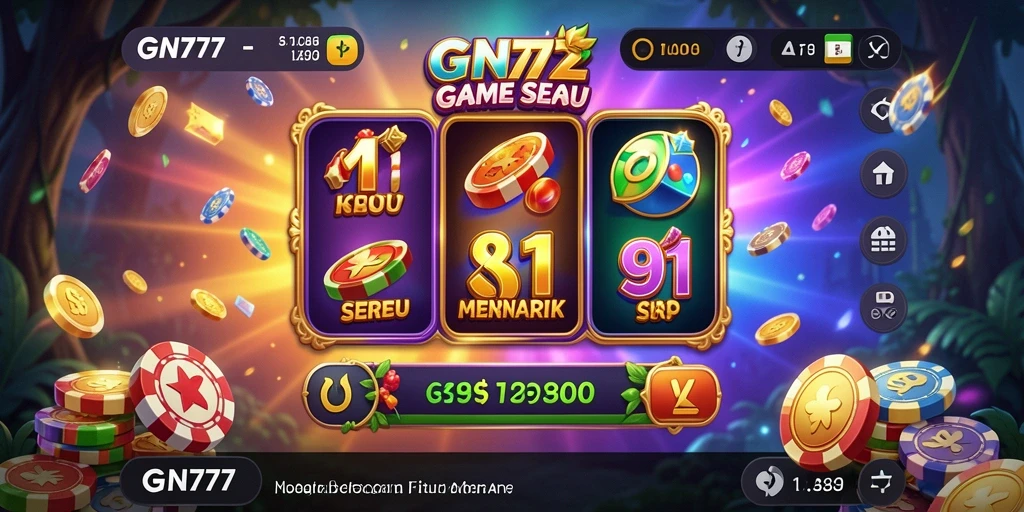 Screenshot gameplay GN777 menampilkan fitur Slot yang menarik dan grafis menawan.