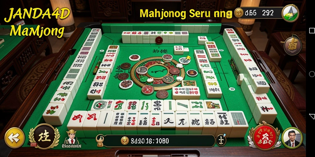Screenshot gameplay JANDA4D yang menampilkan tantangan Mahjong yang menarik.