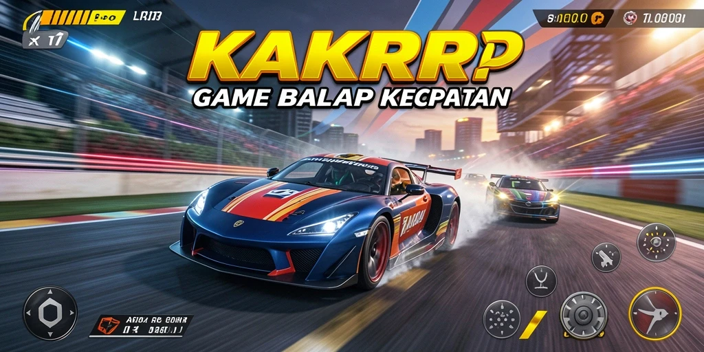 Gameplay seru KAKRP dengan grafik mengesankan.