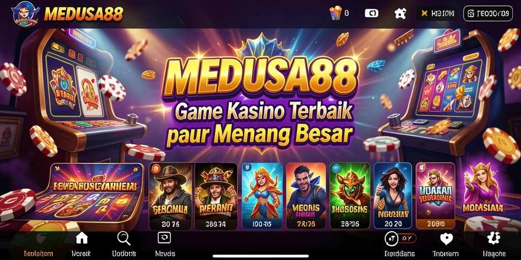 Gameplay seru dan menarik di MEDUSA88.