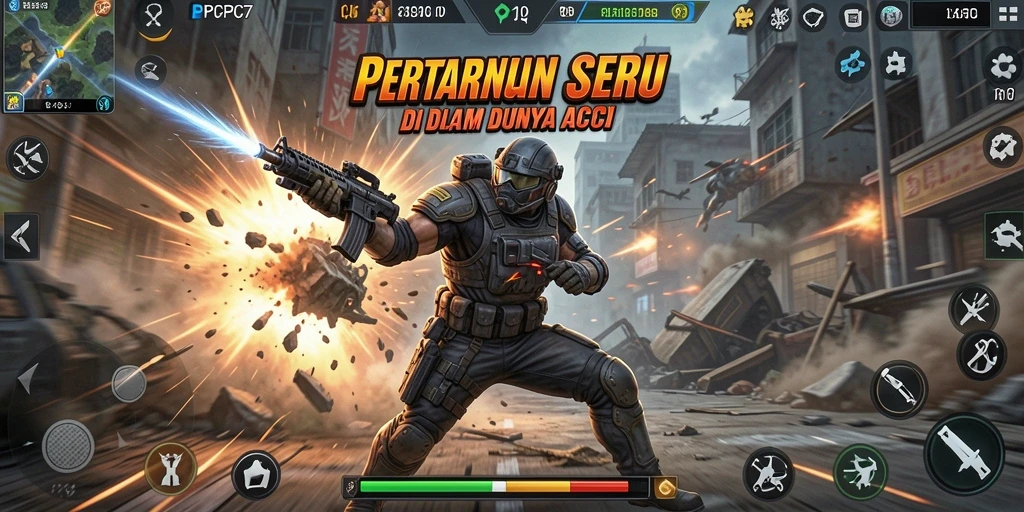 Gameplay dinamis dan menegangkan dari PCPC7 yang bisa membuat adrenalin Anda meningkat.